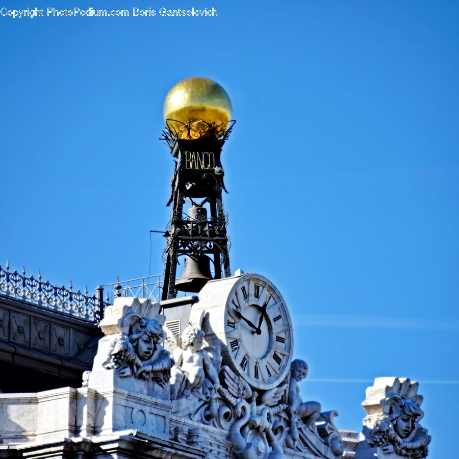 Architecture, Bell Tower, Clock Tower, Tower, Art, Sculpture, Statue