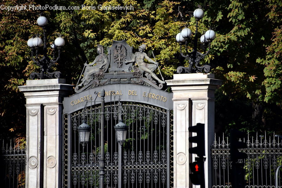 Arch, Gate, Fence, Building, Architecture, Dome, City