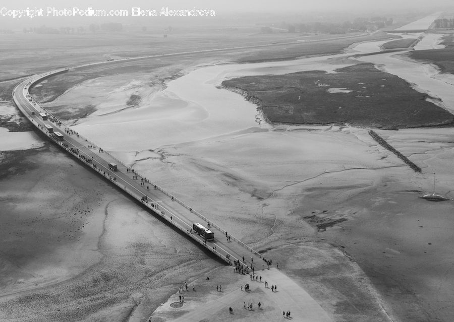 Pipeline, Arctic, Snow, Winter, Outdoors, Sand, Soil