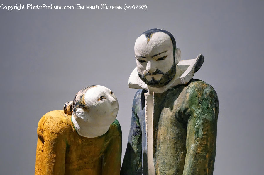 People, Person, Human, Art, Sculpture, Statue, Head