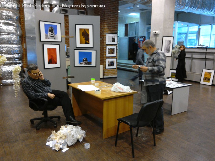 People, Person, Human, Chair, Furniture, Art, Art Gallery