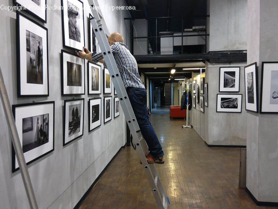 Art, Art Gallery, Photo Booth, Floor, Flooring, Lighting, Subway