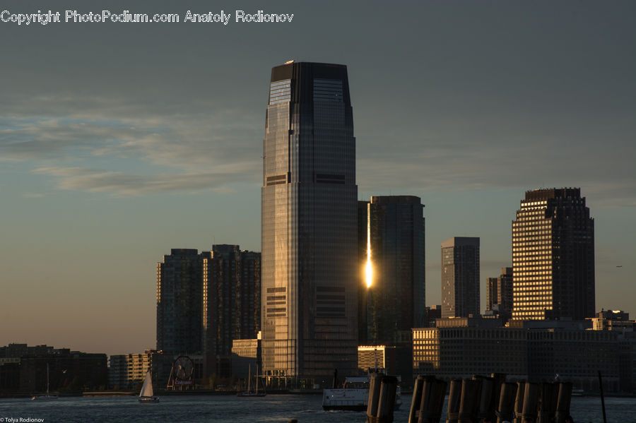 Architecture, City, Downtown, High Rise, Skyscraper, Metropolis, Urban