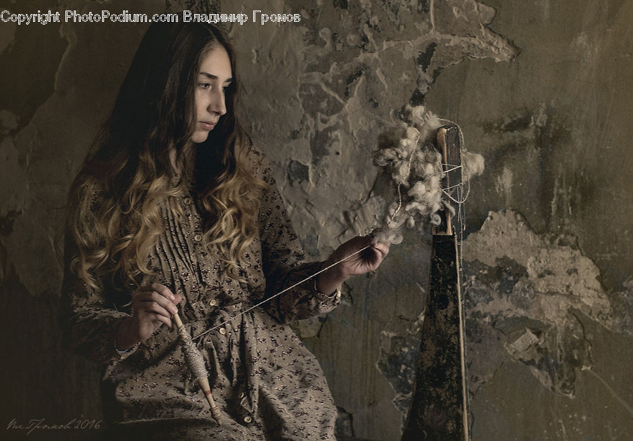 People, Person, Human, Lace, Female, Girl, Soil