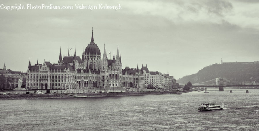 Waterfront, Architecture, Dome, Cathedral, Church, Worship, Parliament