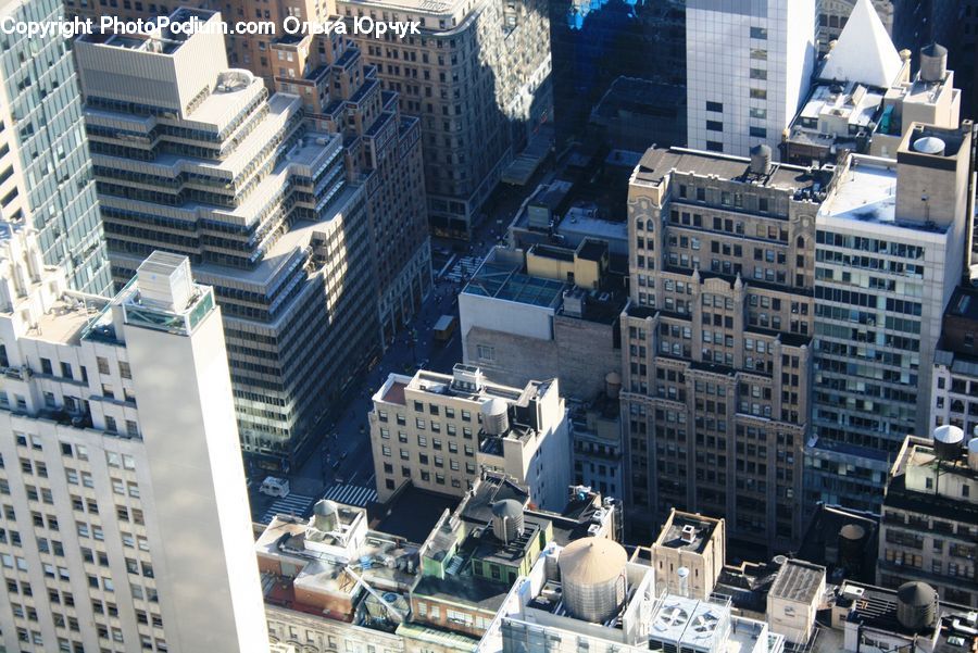 City, Downtown, Urban, Metropolis, Building, Office Building, High Rise