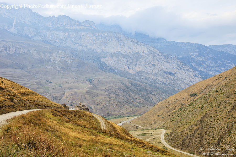 Crest, Mountain, Outdoors, Peak, Dirt Road, Gravel, Road