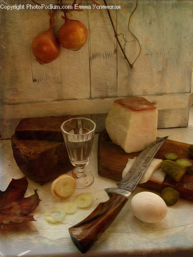 Cup, Dining Table, Furniture, Table, Glass, Goblet, Garlic
