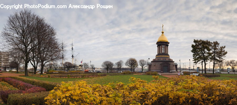 Architecture, Bell Tower, Clock Tower, Tower, Parliament, Field, Grass