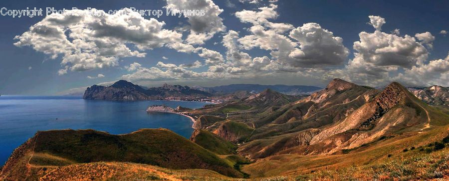 Promontory, Azure Sky, Cloud, Outdoors, Sky, Plateau, Cliff