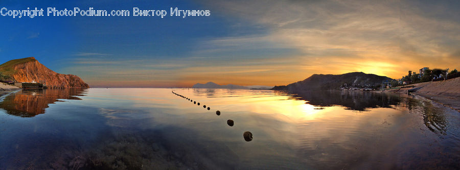 Dawn, Dusk, Sky, Sunrise, Sunset, Outdoors, Sunlight