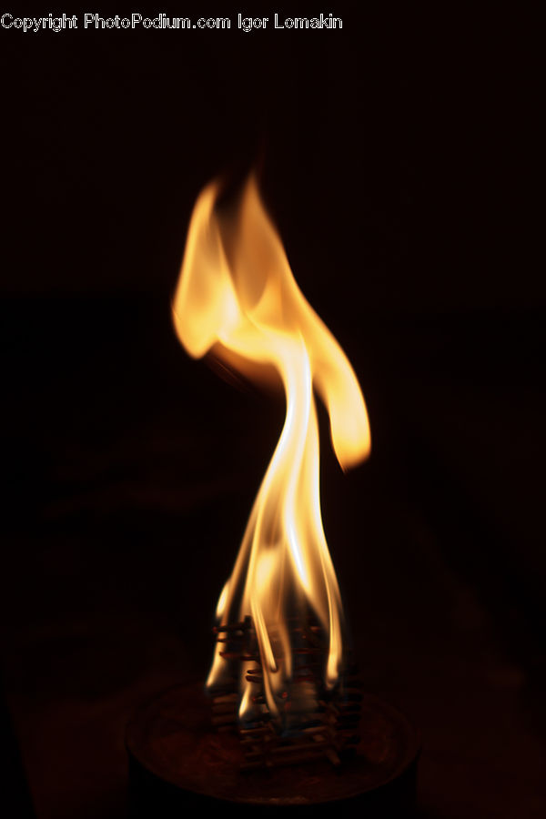 Fire, Flame, Candle