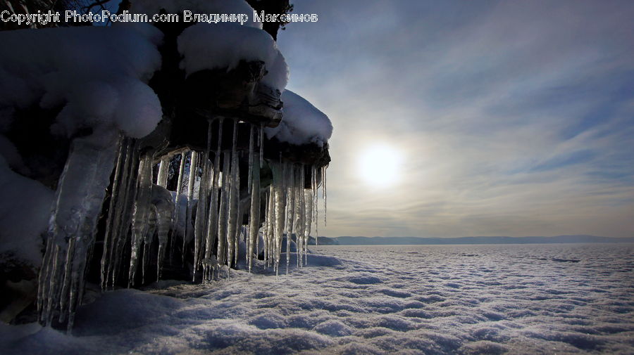 Ice, Outdoors, Snow, Head, Portrait, Landscape, Nature