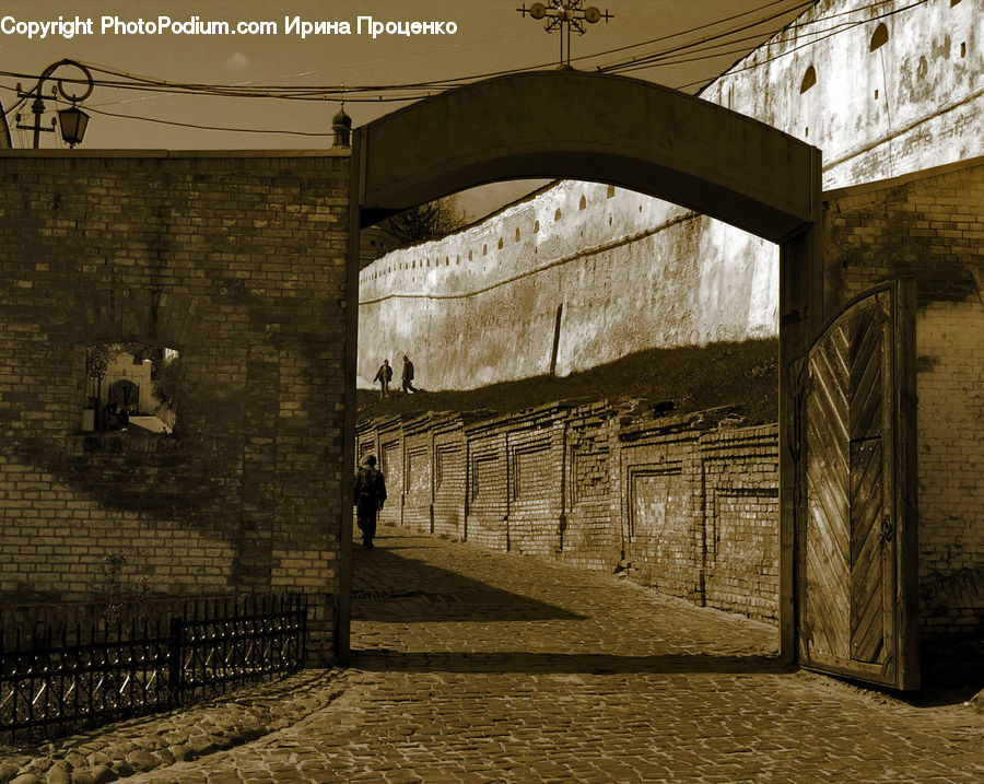 Cobblestone, Pavement, Walkway, Crypt, Bunker, Dining Room, Indoors