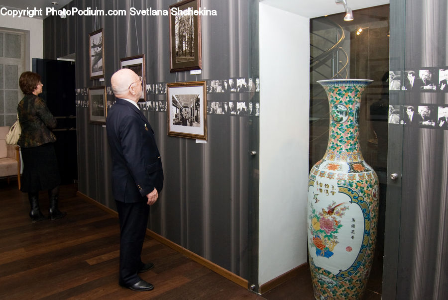 Human, People, Person, Jar, Porcelain, Vase, Art
