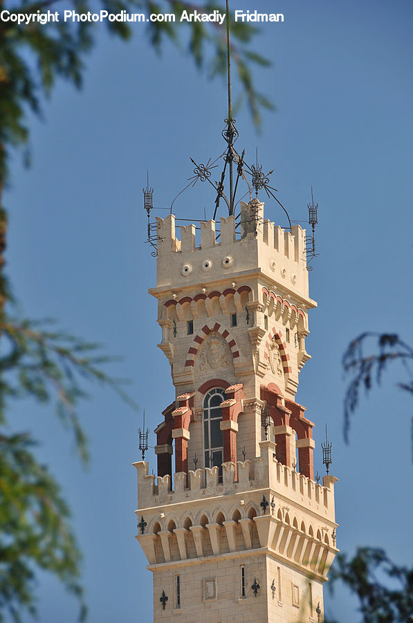 Architecture, Bell Tower, Clock Tower, Tower, Castle, Fort, Arch