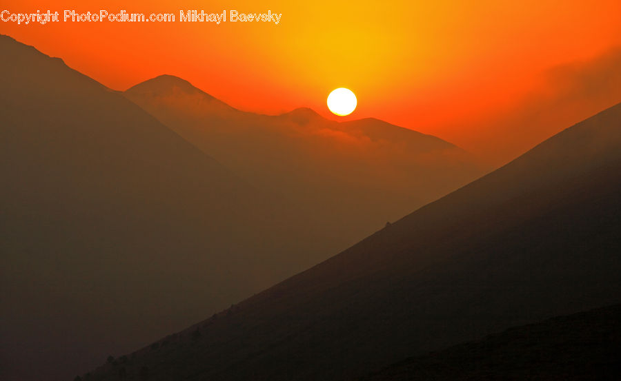Dawn, Dusk, Sky, Sunrise, Sunset, Sun, Outdoors
