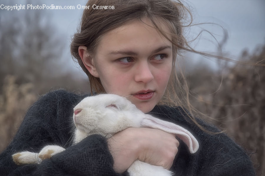 People, Person, Human, Animal, Bunny, Hare, Mammal