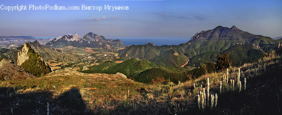 Crest, Mountain, Outdoors, Peak, Mountain Range, Land, Marsh