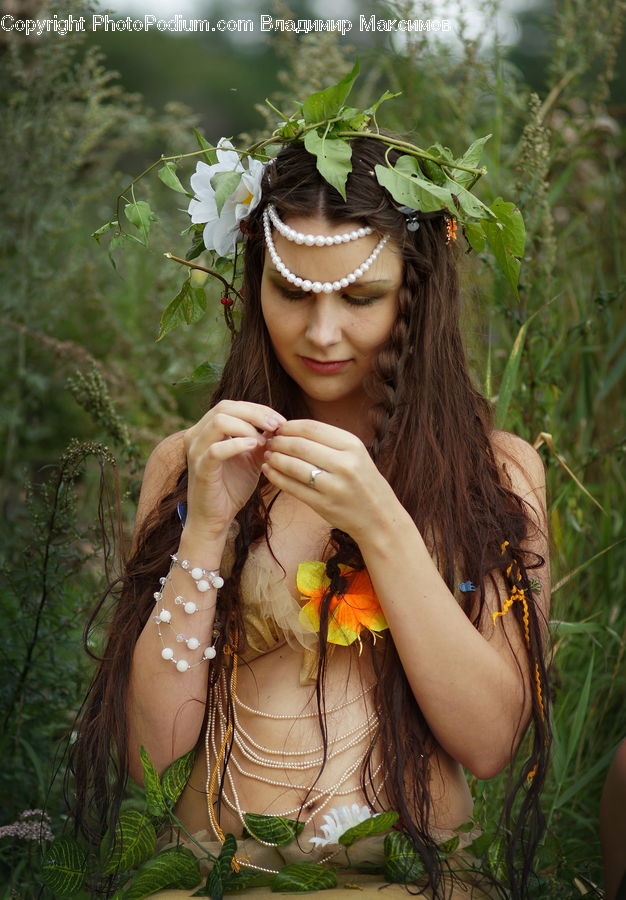 People, Person, Human, Plant, Potted Plant, Costume, Female