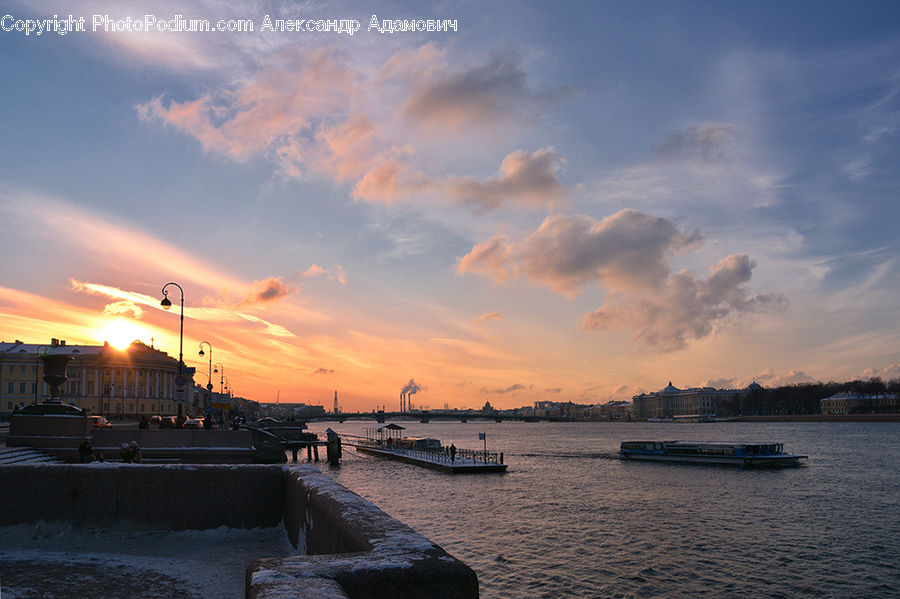 Coast, Outdoors, Sea, Water, Dock, Port, Waterfront