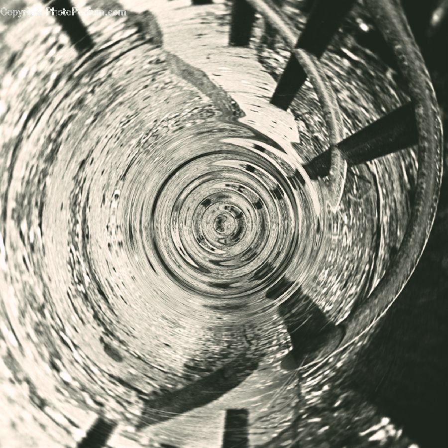 Outdoors, Ripple, Water, Spiral