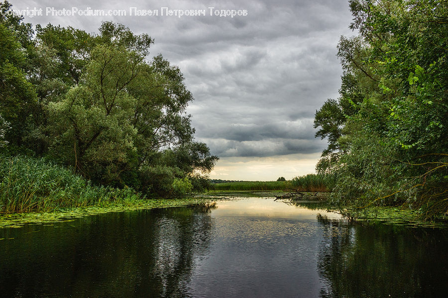 Canal, Outdoors, River, Water, Landscape, Nature, Scenery