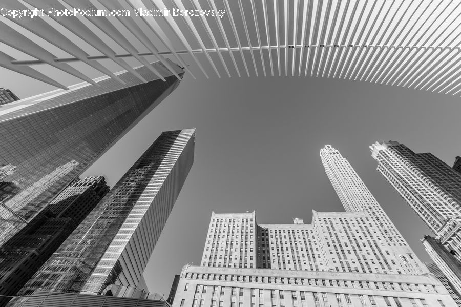 Architecture, City, Downtown, High Rise, Skyscraper, Building, Urban