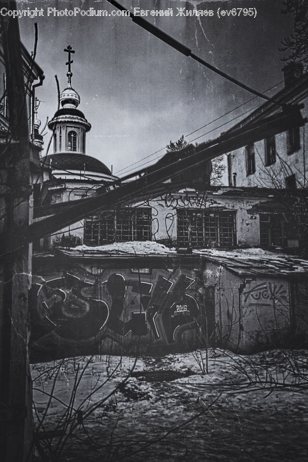City, Downtown, Urban, Alley, Alleyway, Road, Street