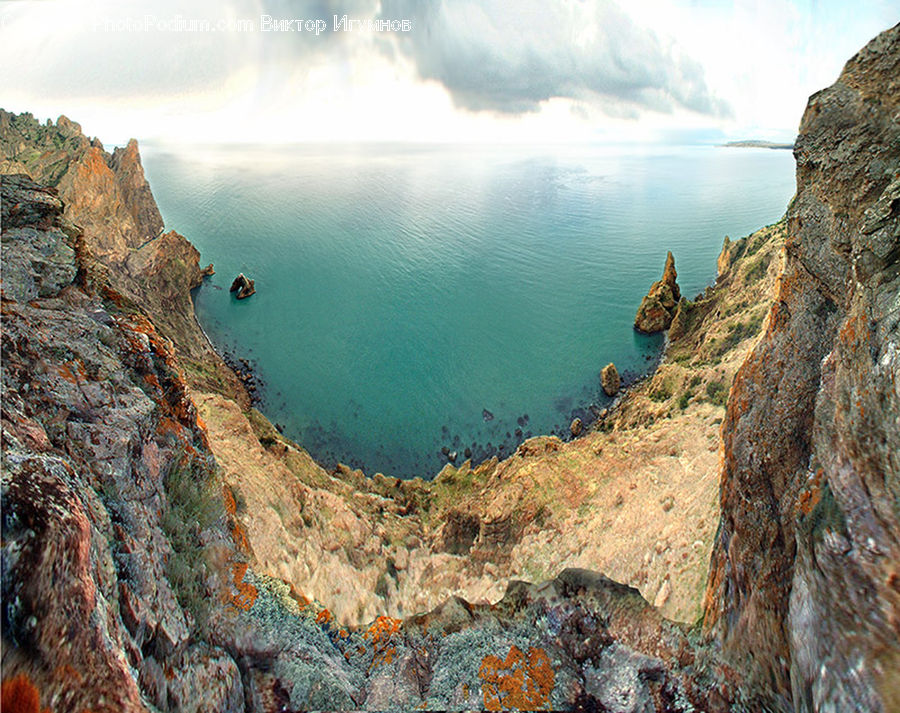 Cliff, Outdoors, Rock, Landscape, Nature, Scenery, Coast