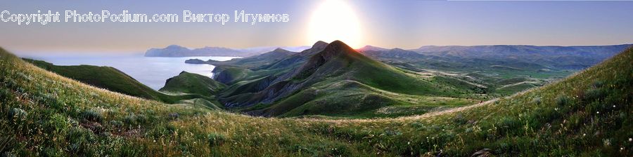 Field, Grass, Grassland, Land, Outdoors, Flare, Light