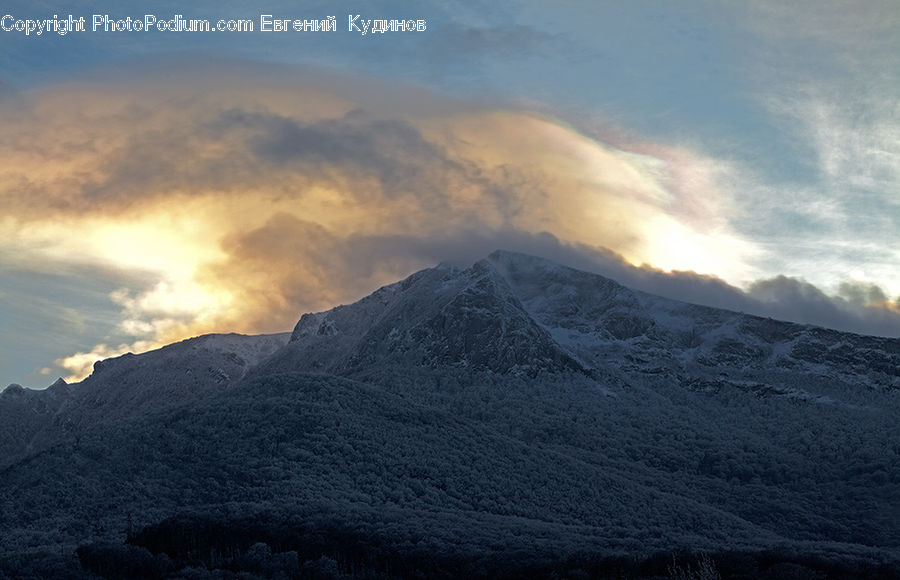 Eruption, Volcano, Crest, Mountain, Mountain Range, Outdoors, Peak