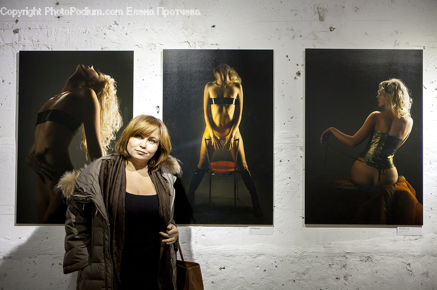 People, Person, Human, Blonde, Female, Woman, Chair