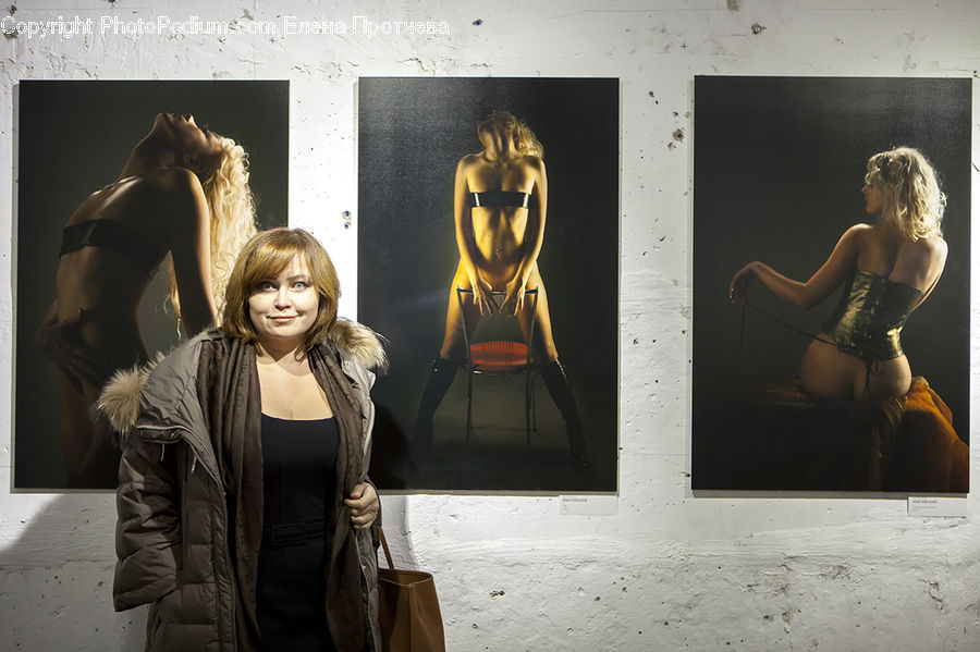 People, Person, Human, Blonde, Female, Woman, Chair