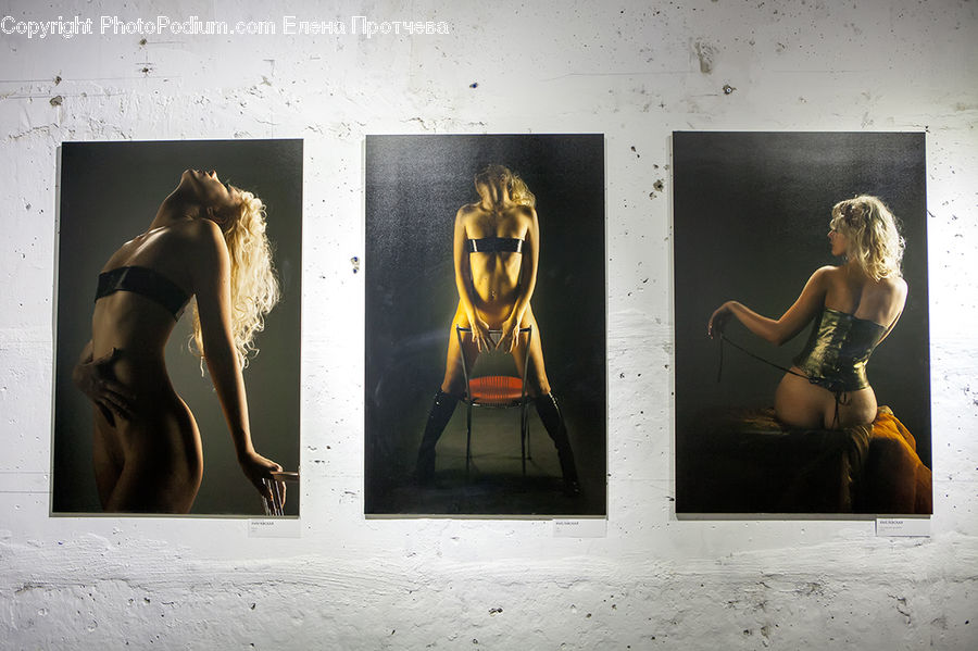 Human, People, Person, Blonde, Female, Woman, Chair