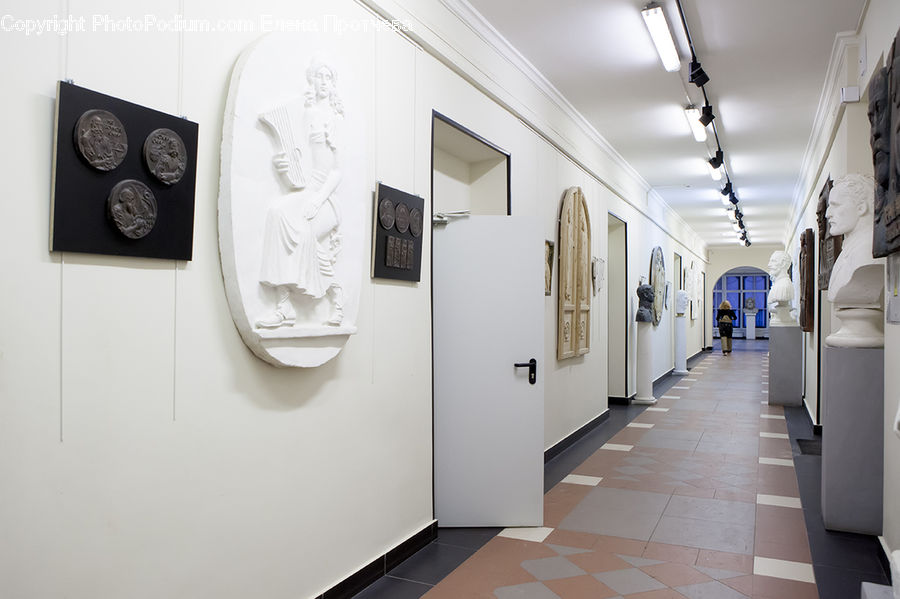 Coin, Money, Art, Art Gallery, Corridor, Indoors, Interior Design