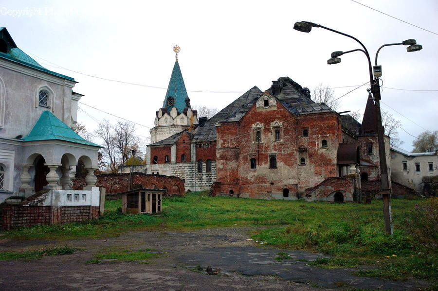 Brick, Architecture, Church, Worship, Castle, Fort, Spire