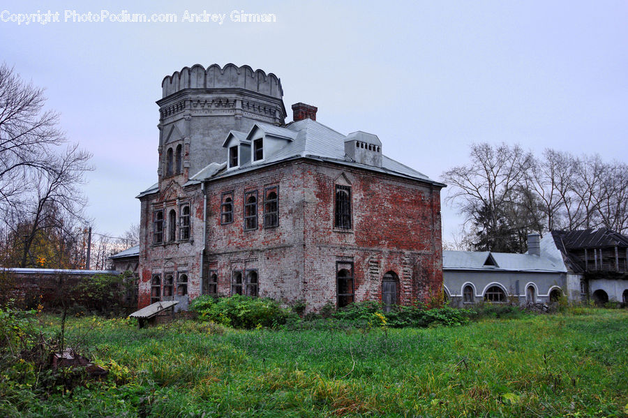 Architecture, Castle, Fort, Building, Cottage, Housing, Ditch