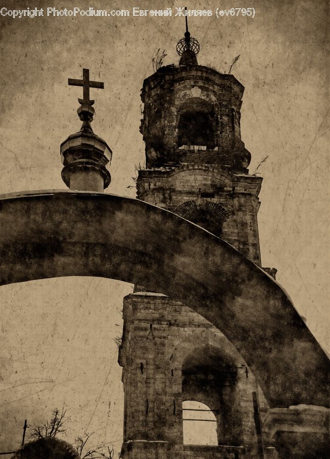 Architecture, Bell Tower, Clock Tower, Tower, Arch, Fireplace, Hearth