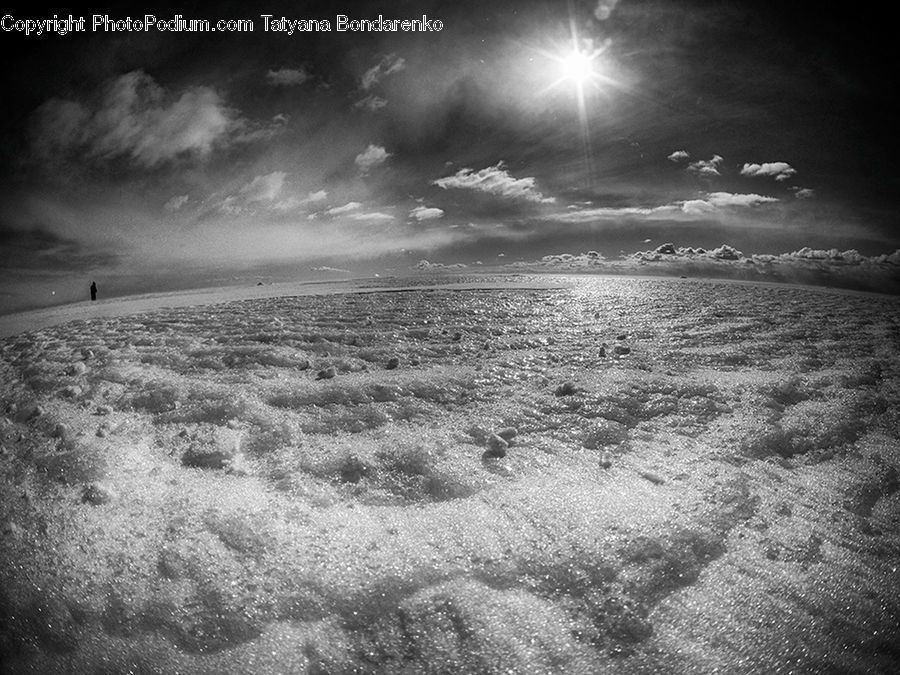 Outdoors, Sea, Water, Cloud, Cumulus, Sky, Sand