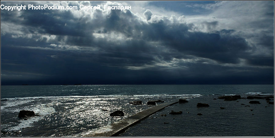 Coast, Outdoors, Sea, Water, Azure Sky, Cloud, Sky