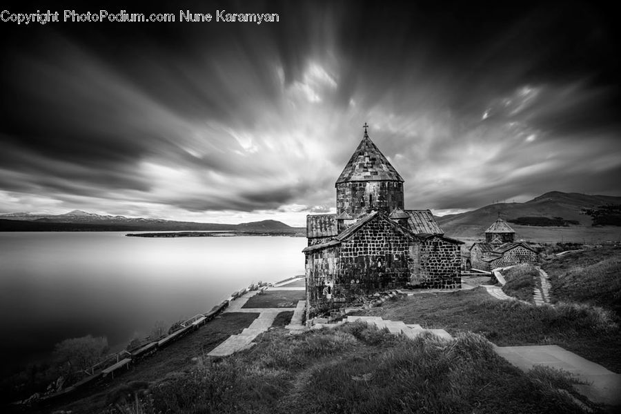Architecture, Castle, Fort, Building, Downtown, Town, Cathedral