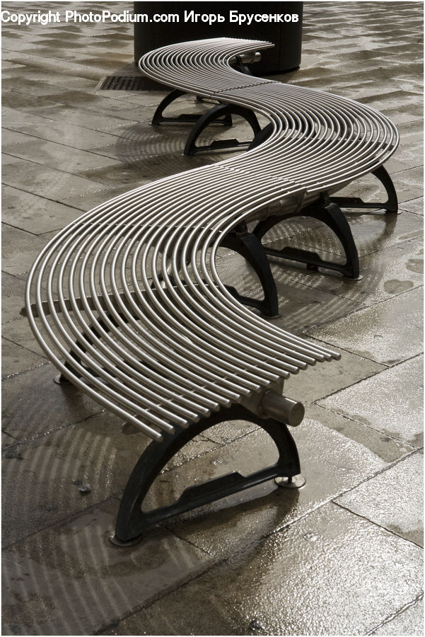 Bench, Chair, Furniture