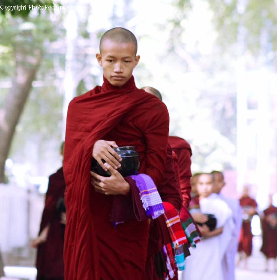 Human, People, Person, Monk, Bottle, Costume, Hippie