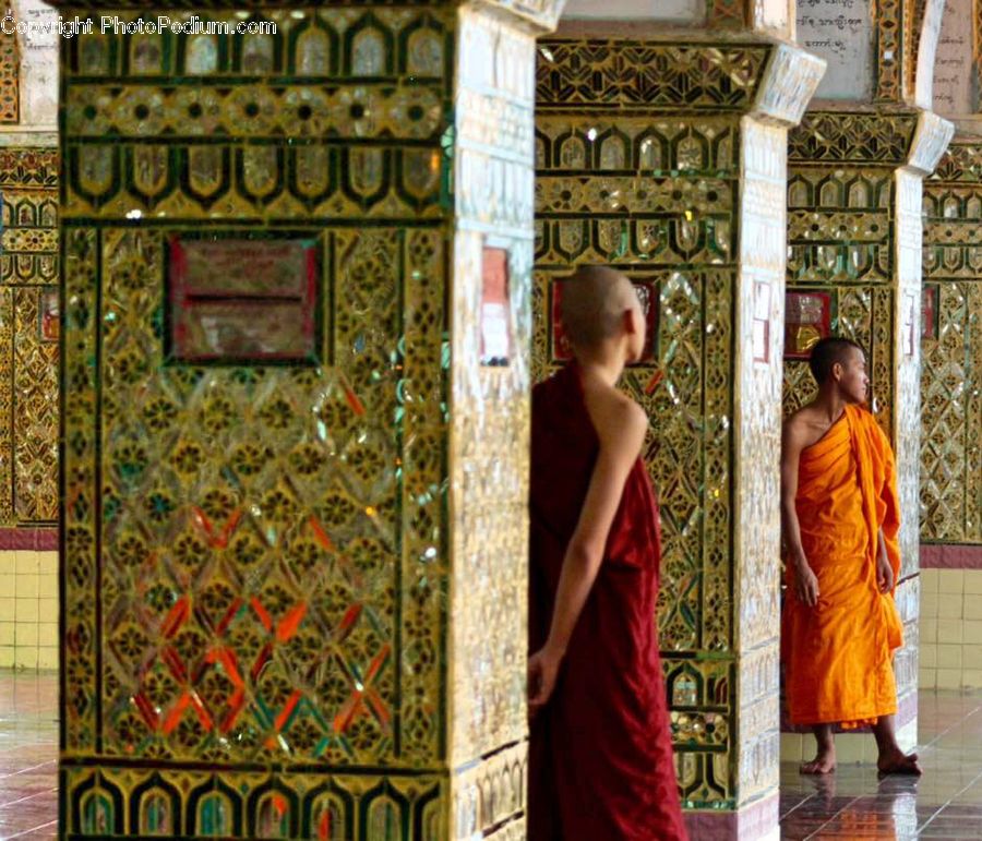 Human, People, Person, Monk, Costume, Sari, Carpet