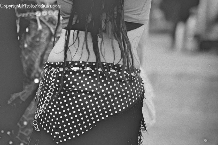 Bag, Corset, Bling, Drawing, Sketch, Female, Person