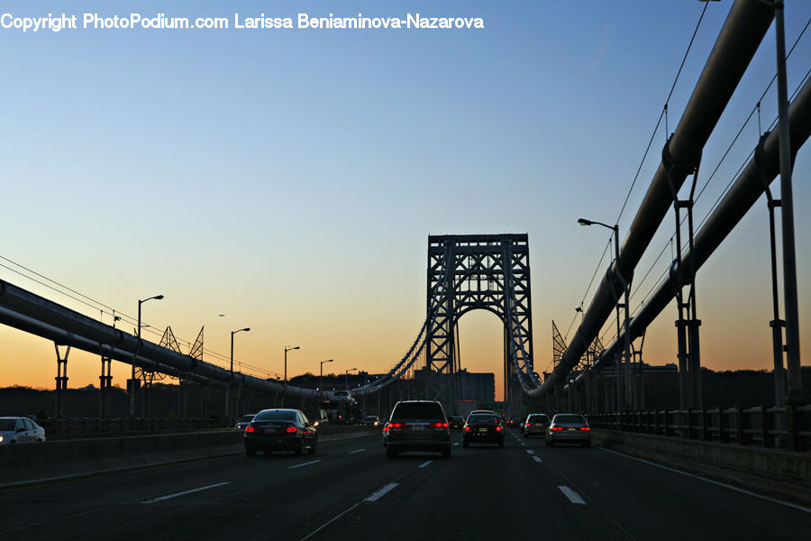 Automobile, Car, Vehicle, Freeway, Road, Highway, Asphalt