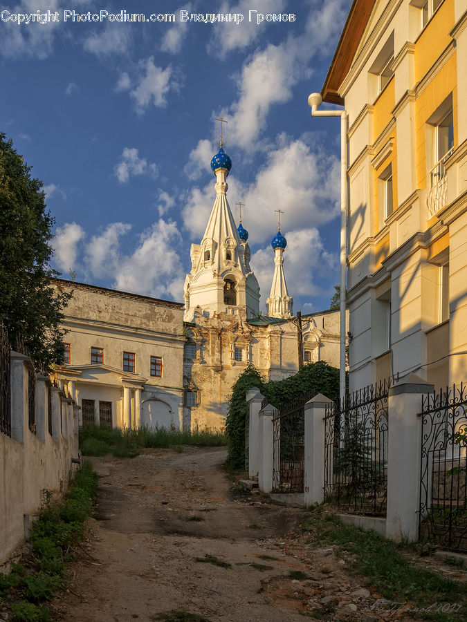 Architecture, Cathedral, Church, Worship, Alley, Alleyway, Road