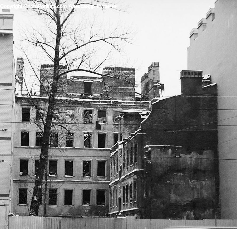 City, Downtown, Urban, Neighborhood, Town, Building, Architecture