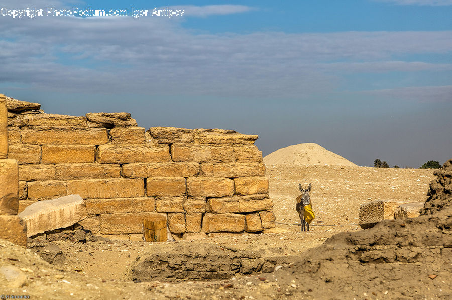 Ruins, Castle, Fort, Mesa, Outdoors, Ancient Egypt, Bunker